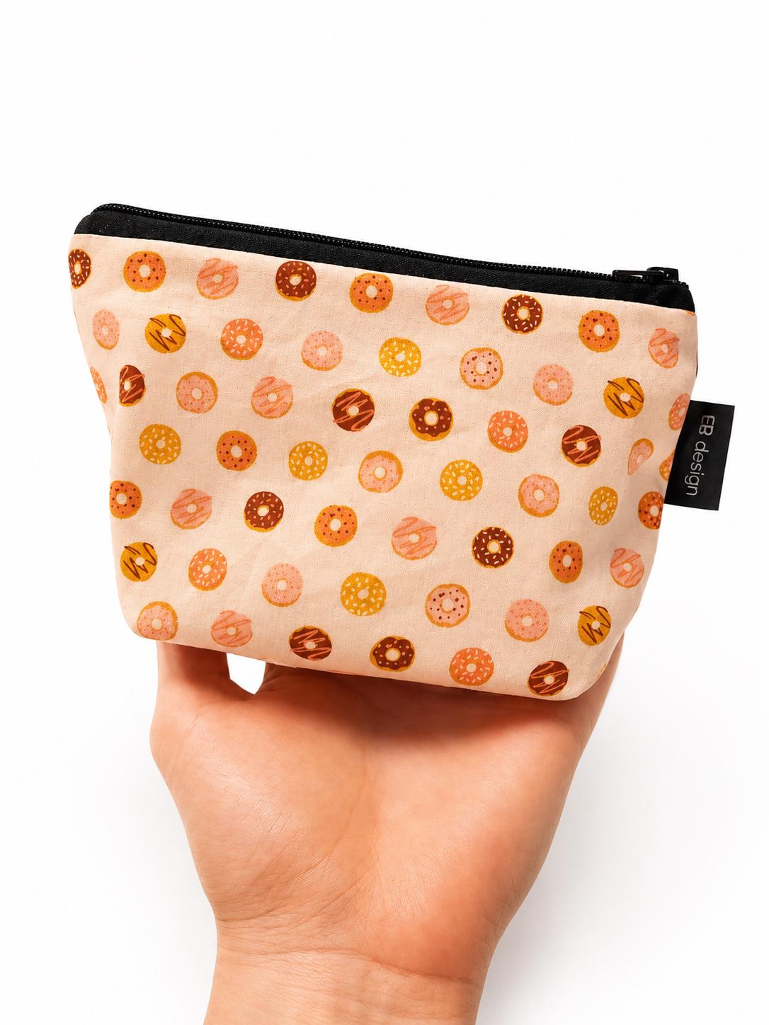 Sac à collation réutilisable – Motif beignes