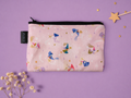 Trousse rose motif fées | EB design