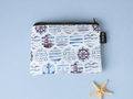 Sac à collation réutilisable – Motif marin nautique